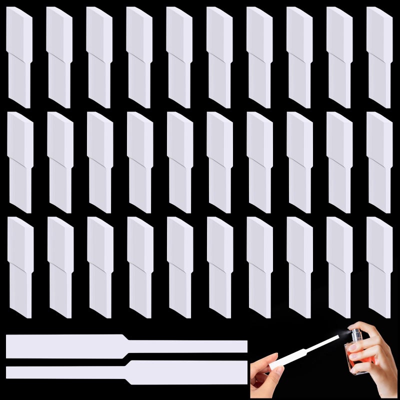 LHSYFBZ 1200Pcs Perfume Test Strips, Fragrance Paper Strips, White Blotter Strips for Diffuser Aromatherapy Testing Scents - Image 1